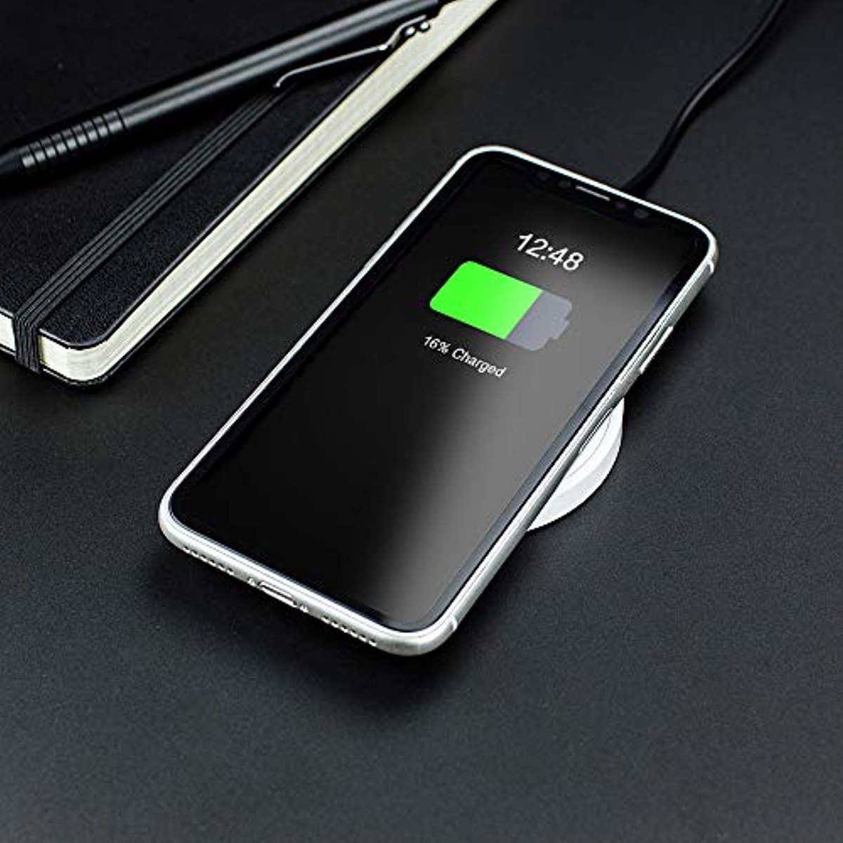 White QuikVolt UCLA Bruins Launch Pad Wireless Charger