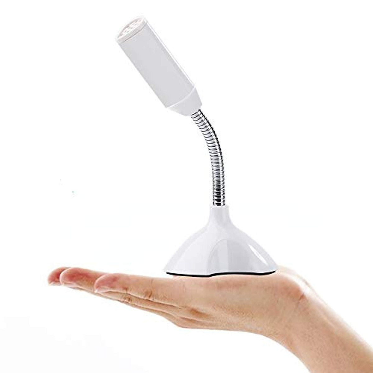 Qxcynsef Compatible USB Desktop Voice Microphone PC//Desktop//Laptop//Notebook Recording Online Chatting etc,White Podcasting