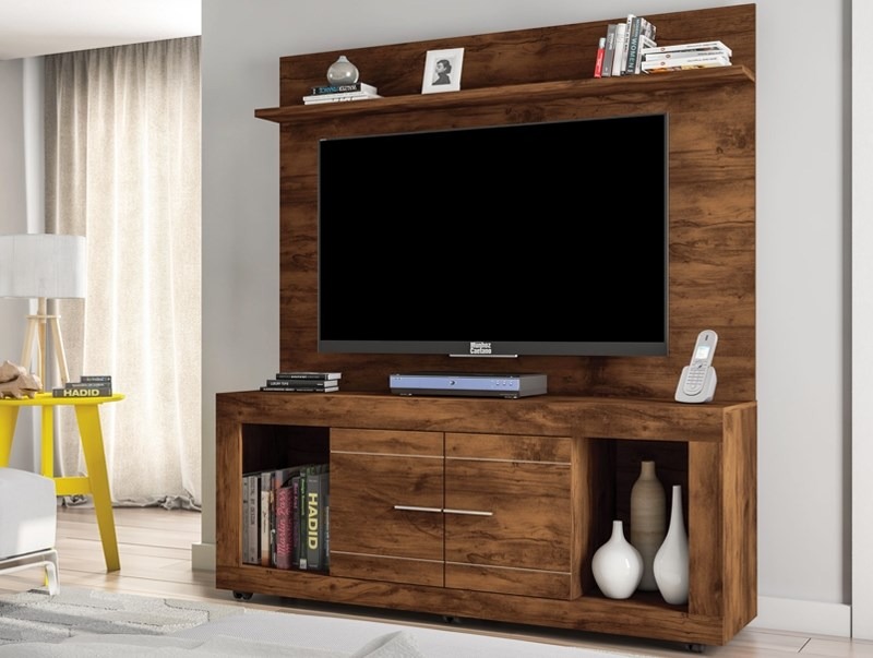 Rack Com Painel Para Tv Até 60 Com 2 Portas E Nichos Decora R$ 549,00 em Mercado Livre -> Decoracao Para Rack Com Painel Rack Com Painel Para Tv Até 60 Com 2 Portas E Nichos Decora R$ 549,00 em Mercado Livre -> Decoracao Para Rack Com Painel