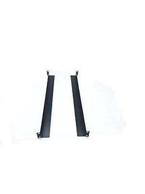 Rising Rack Mount Supporting Rails L-Shape 1 Pair 25.25/" Long For Cabinets//Racks