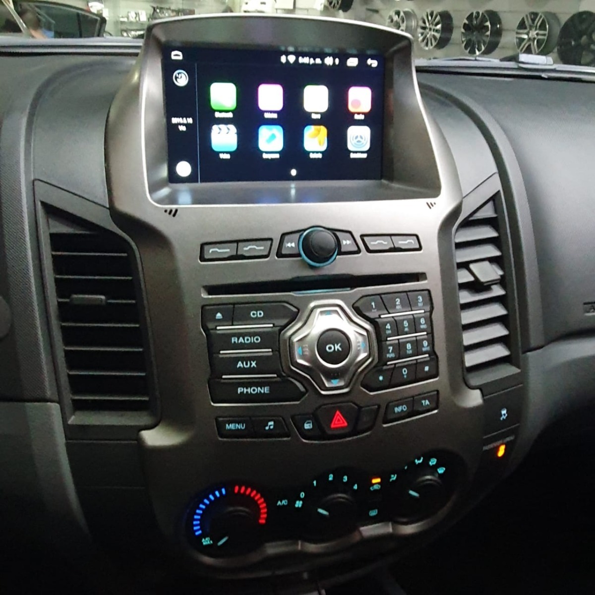 Radio Dvd Gps Original Ford Ranger 2013 2014 Android 1