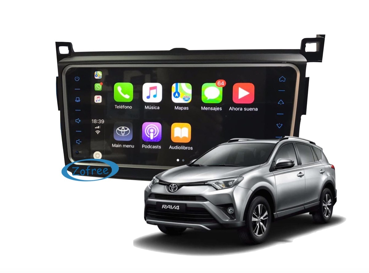 Radio Original Carplay Android Auto Rav4 2017 Al 2019 Zf Cargando Zoom