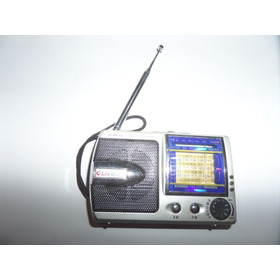 Rádio Portatil Livstar-world Portable-mod Cnn-2001-novo