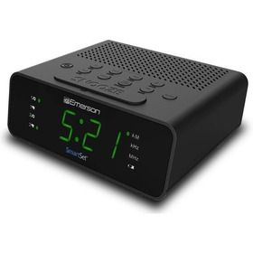 Radio Reloj Despertador Emerson  Am/fm Radio, Dimmer, Sleep 