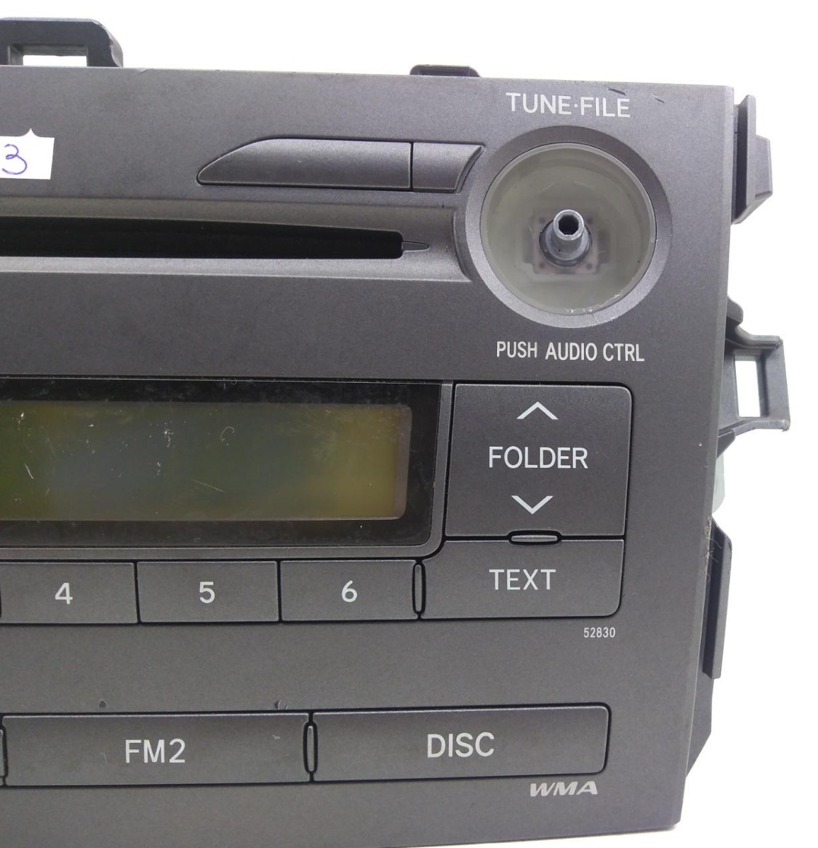 Radio Som Original Toyota Corolla 2010 A 2014 8612002850a R 198,72