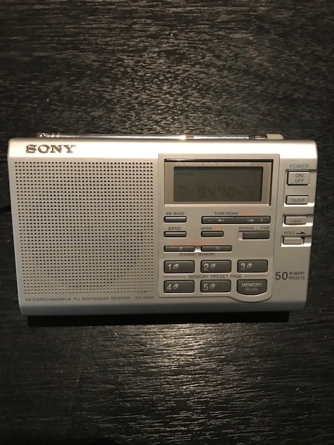 sony world receiver radio digital