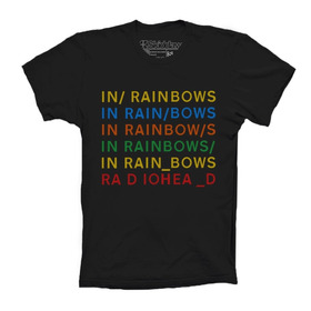 Radiohead Playeras In Rainbows Camiseta