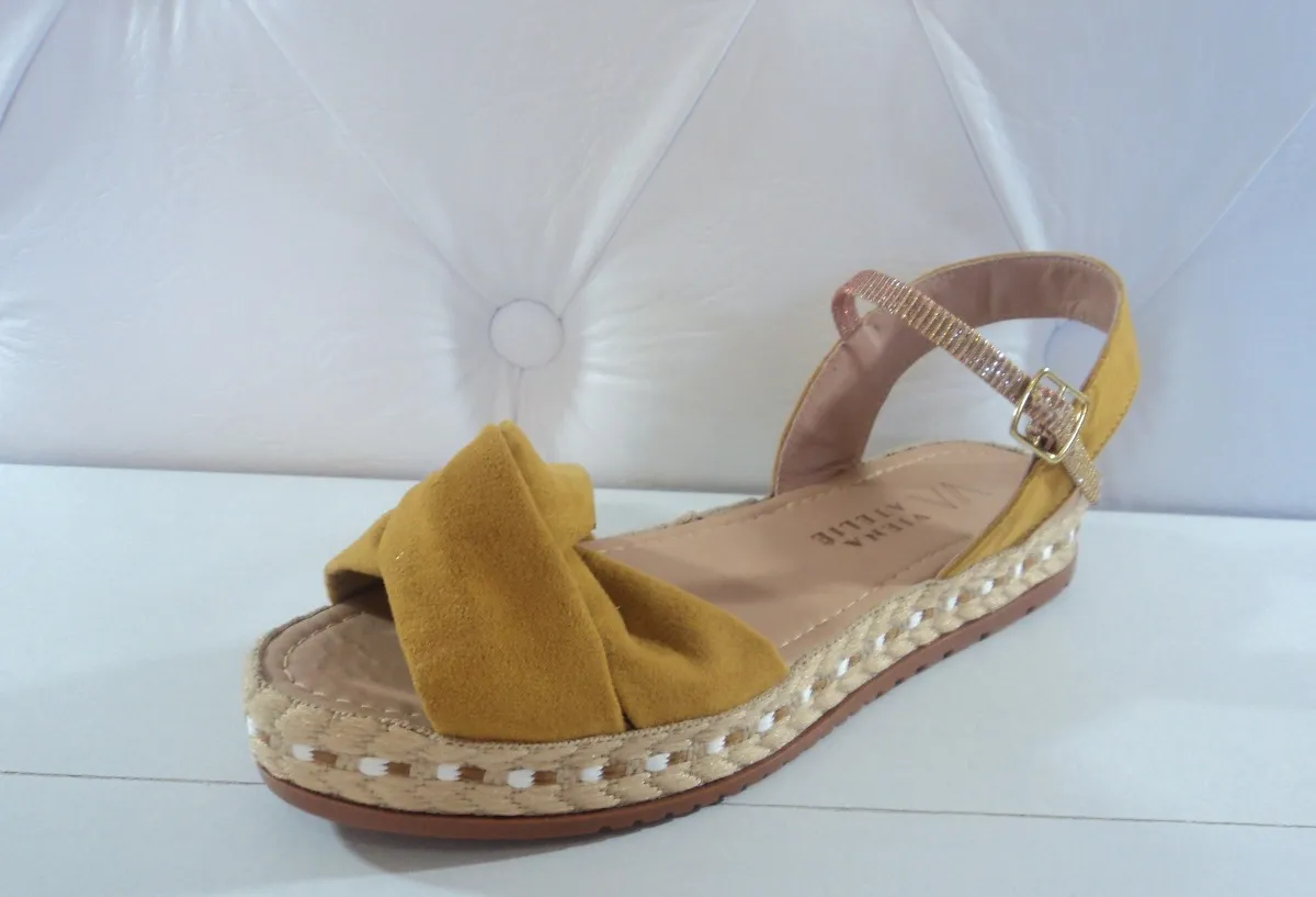 sandalia plataforma confortavel