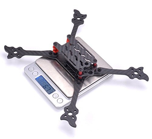 215mm FPV Racing Drone Frame para Fibra de Carbono Quadcopter Frame Kit con Correa de bater/ía