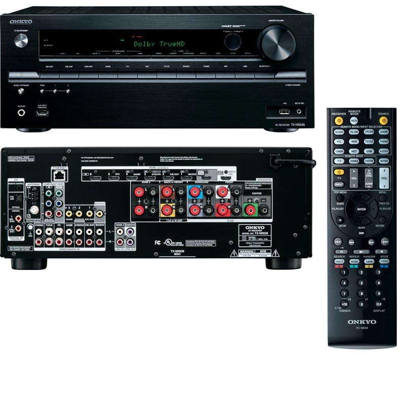 Receiver Onkyo Tx Nr 636 R 2.940,00 em Mercado Livre