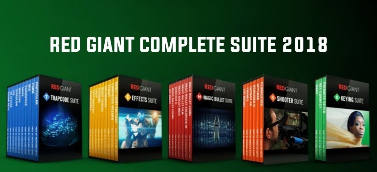 Image result for Red Giant Complete Suite 2018