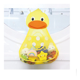 Rede Organizador Brinquedo Banho Infantil Bebe Banheiro Pato