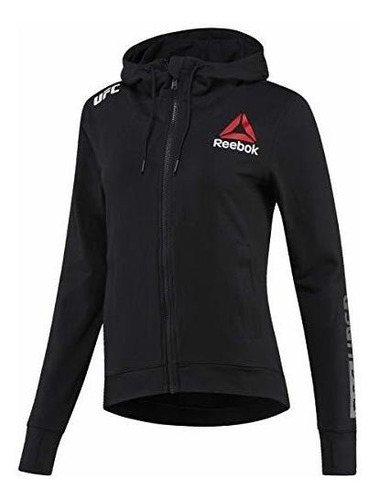 sudadera reebok ufc mujer blanco