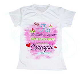 camisetas personalizadas para tias