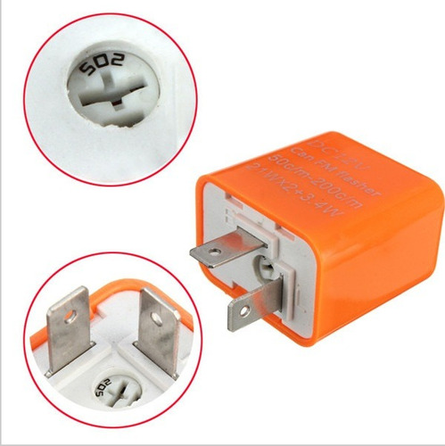 Relay Flasher Regulable Direccionales Led Motocicleta - $ 115.00 en
