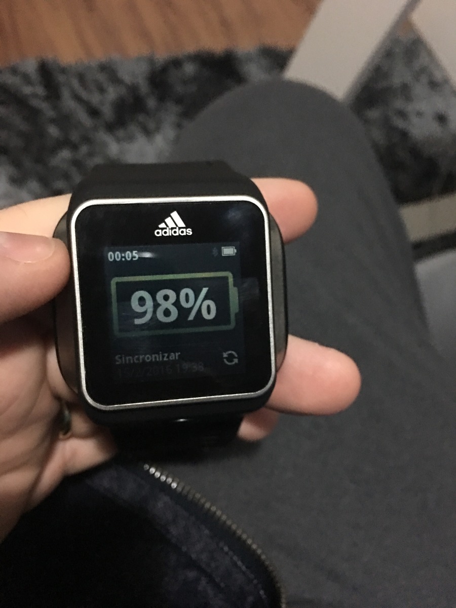Relógio adidas Micoach Smart Run + Speed Cell Relógio adidas Micoach Smart Run + Speed Cell