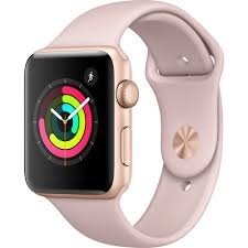Relógio Apple Watch S3 Sport 42mm Mql22ll/a Rosa Novo - R$ 2.206,99 em Mercado Livre