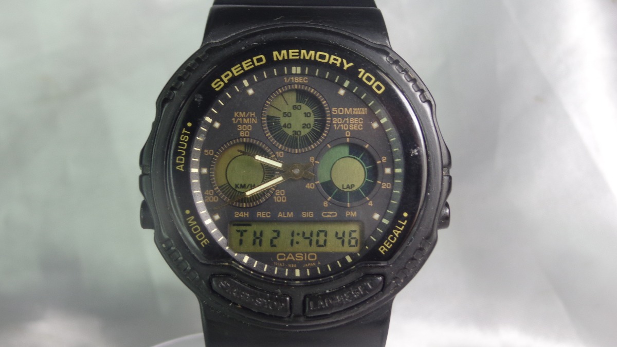 Relógio Casio A W - 20 384 100 Speed Memory Relogiodovovô. - R$ 2.000,00 em Mercado Livre