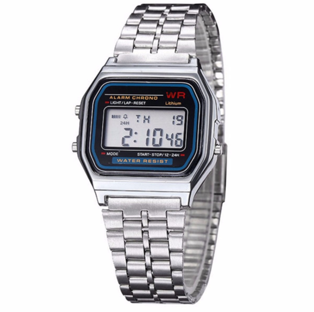 Relogio Casio A159 Prata Unisex Retrô Vintage A 159 - R$ 125,00 em Mercado Livre
