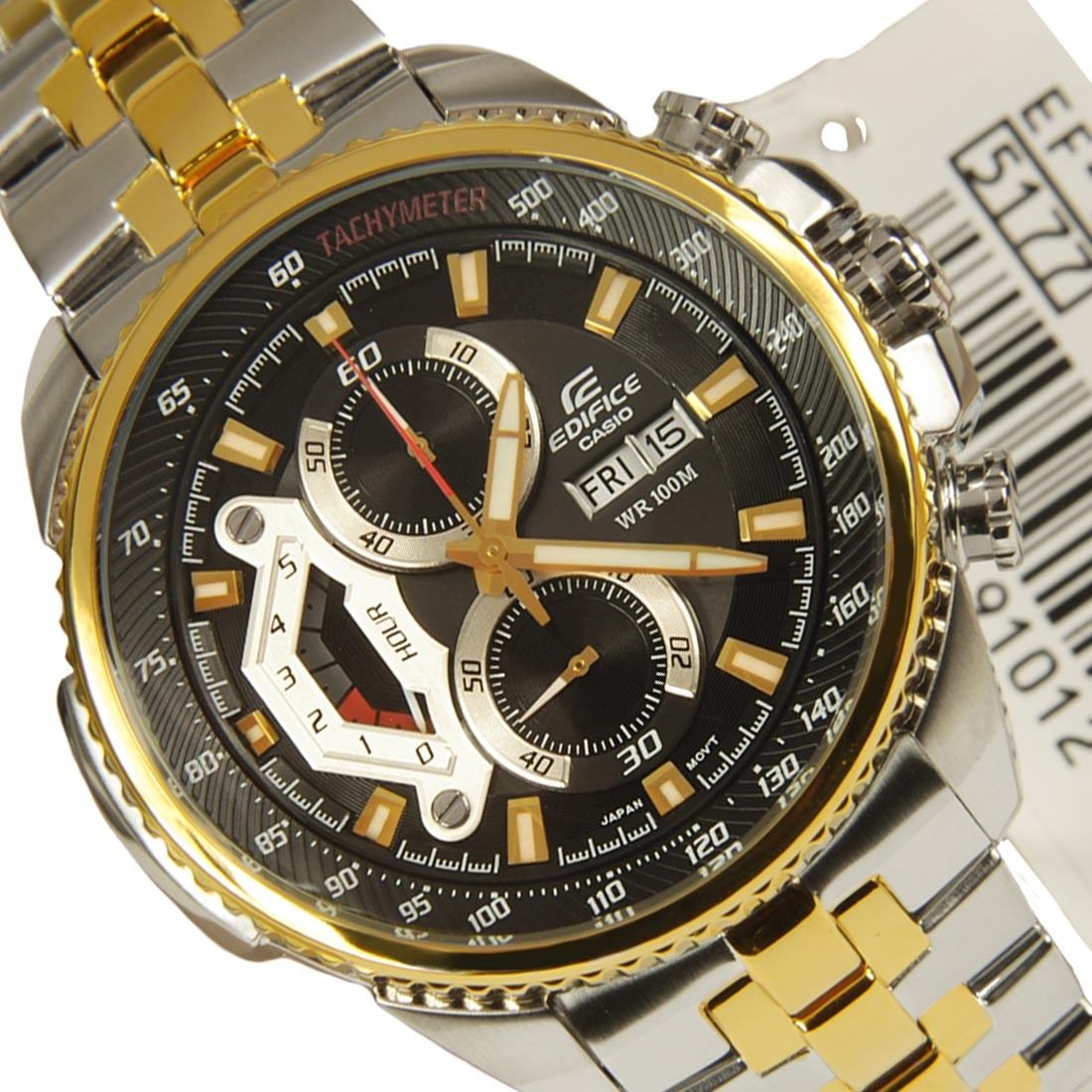 Relógio Casio Edifice Ef-558 Sg-1 Cronógrafo Wr-100 Gp - R$ 799,99 em Mercado Livre