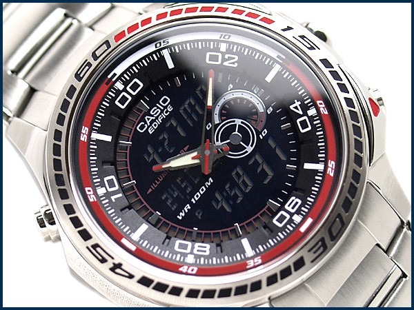 Relógio Casio Edifice Efa-121 Termômetro 50 Cidades Novo Pt - R$ 499,99 em Mercado Livre