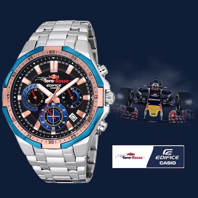 Relógio Casio Edifice Efr-539 Preto Azul Original Garantia - R$ 314,78 em Mercado Livre