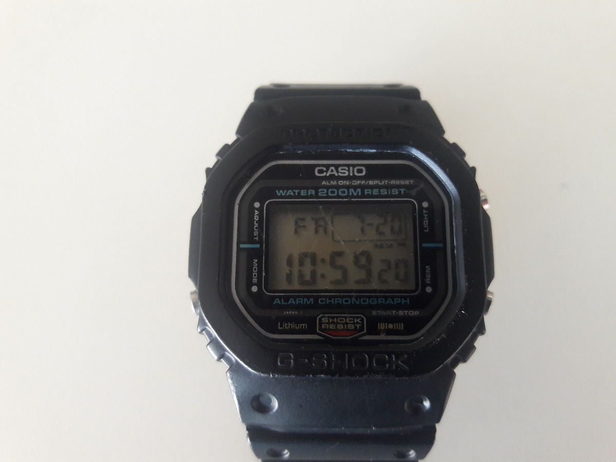 Relógio Casio G Shock Dw 5800 - R$ 1.150,00 em Mercado Livre