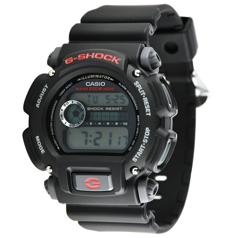 Relogio Casio G-shock Dw-9052 Alarme Cronometro Wr 200 Mts P - R$ 348,00 em Mercado Livre