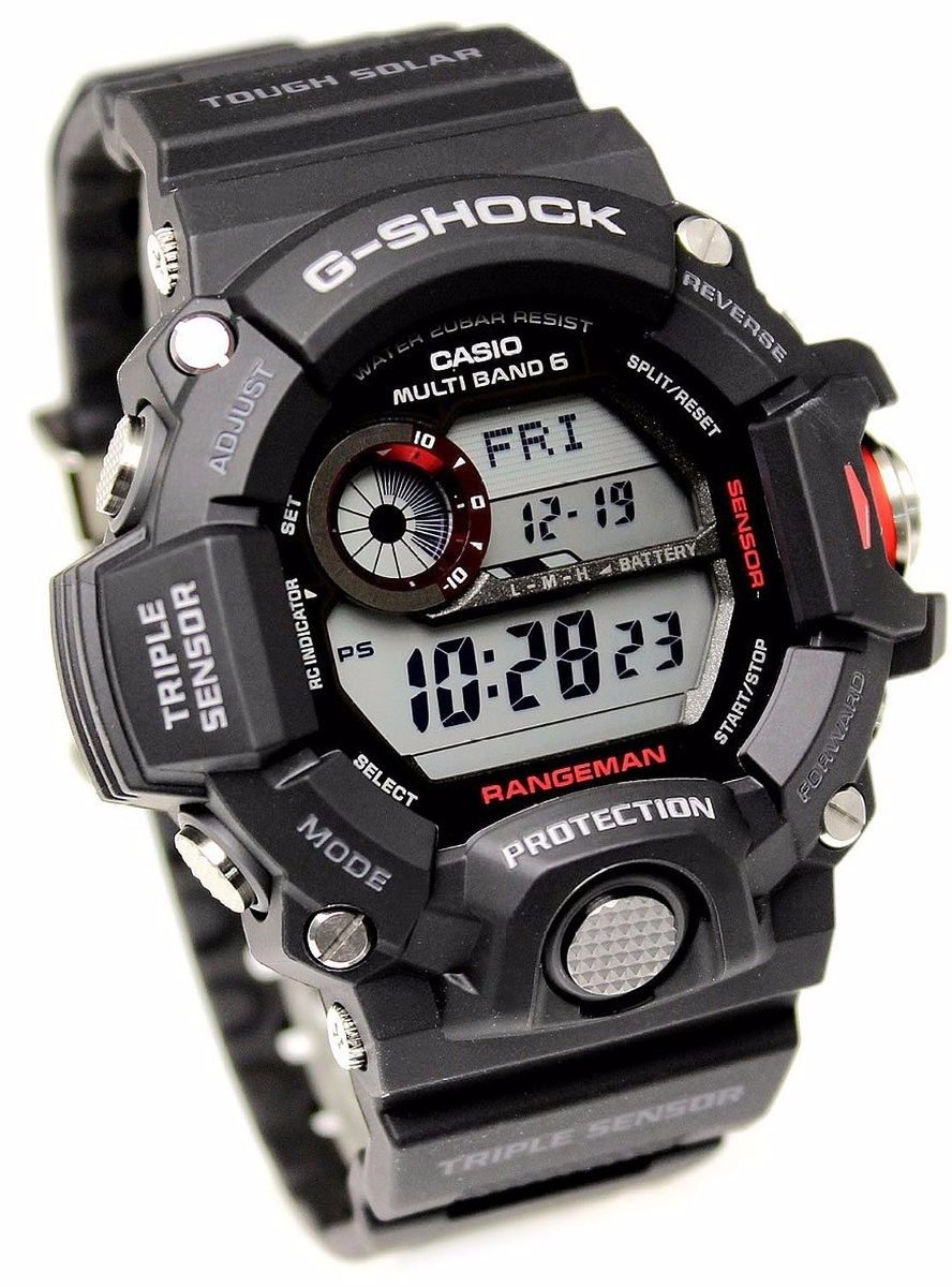 Relógio Casio G-shock Gw-9400-1dr Rangeman - R$ 1.349,00 em Mercado Livre