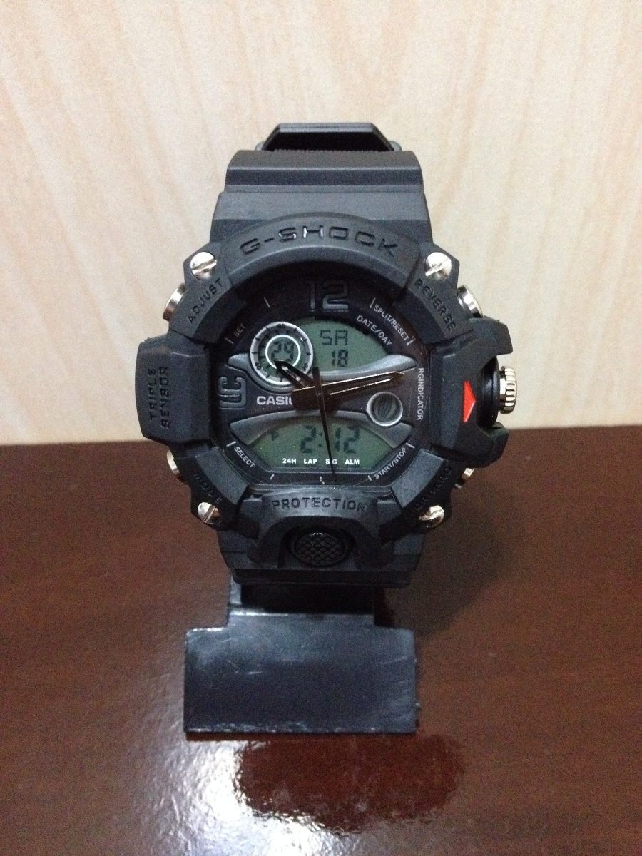 Relógio Casio G-shock Protection Black - R$ 75,00 em Mercado Livre