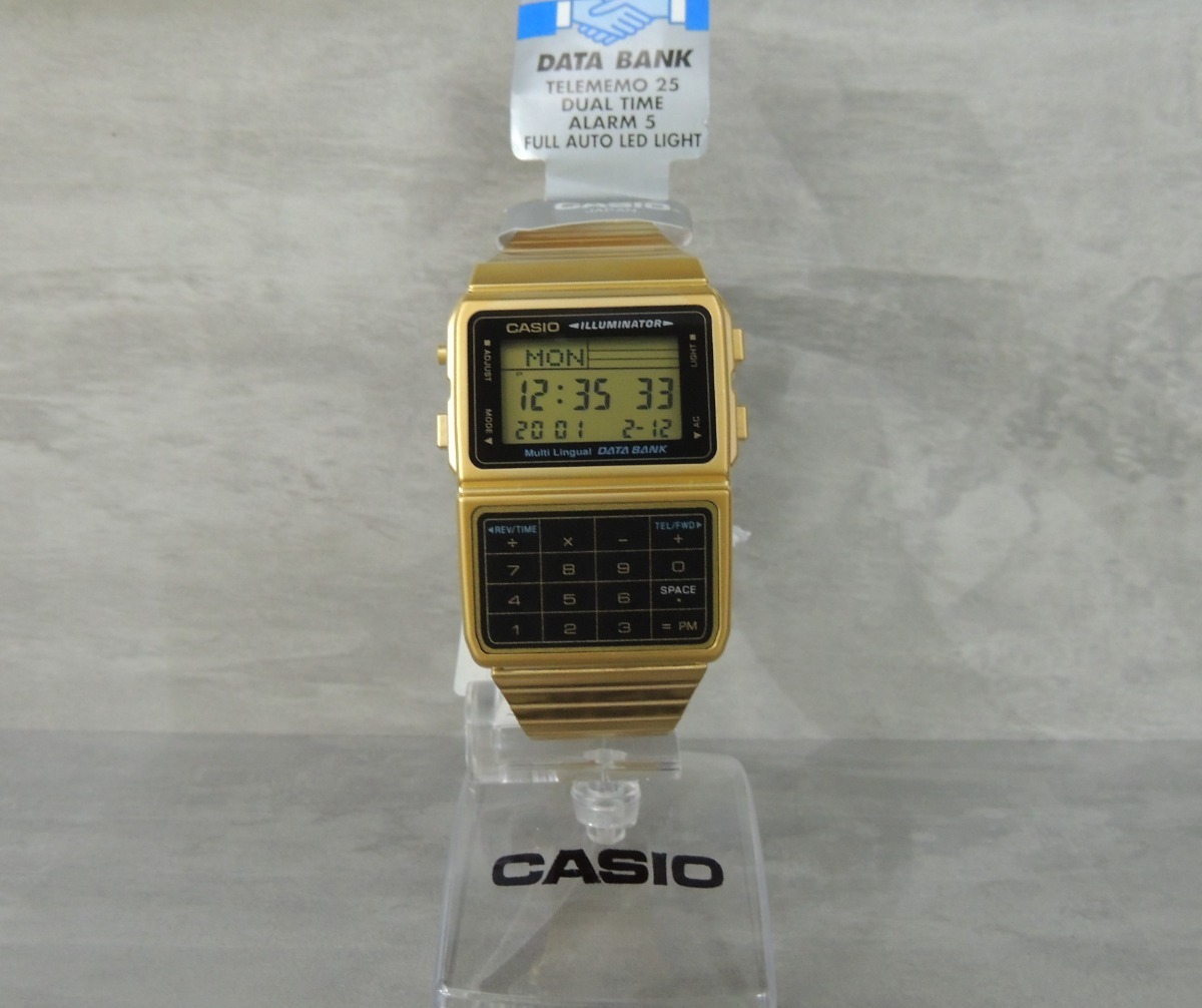 Relógio Casio Vintage/retrô Data Bank Modelo Dbc-611g-1df - R$ 448,90 em Mercado Livre