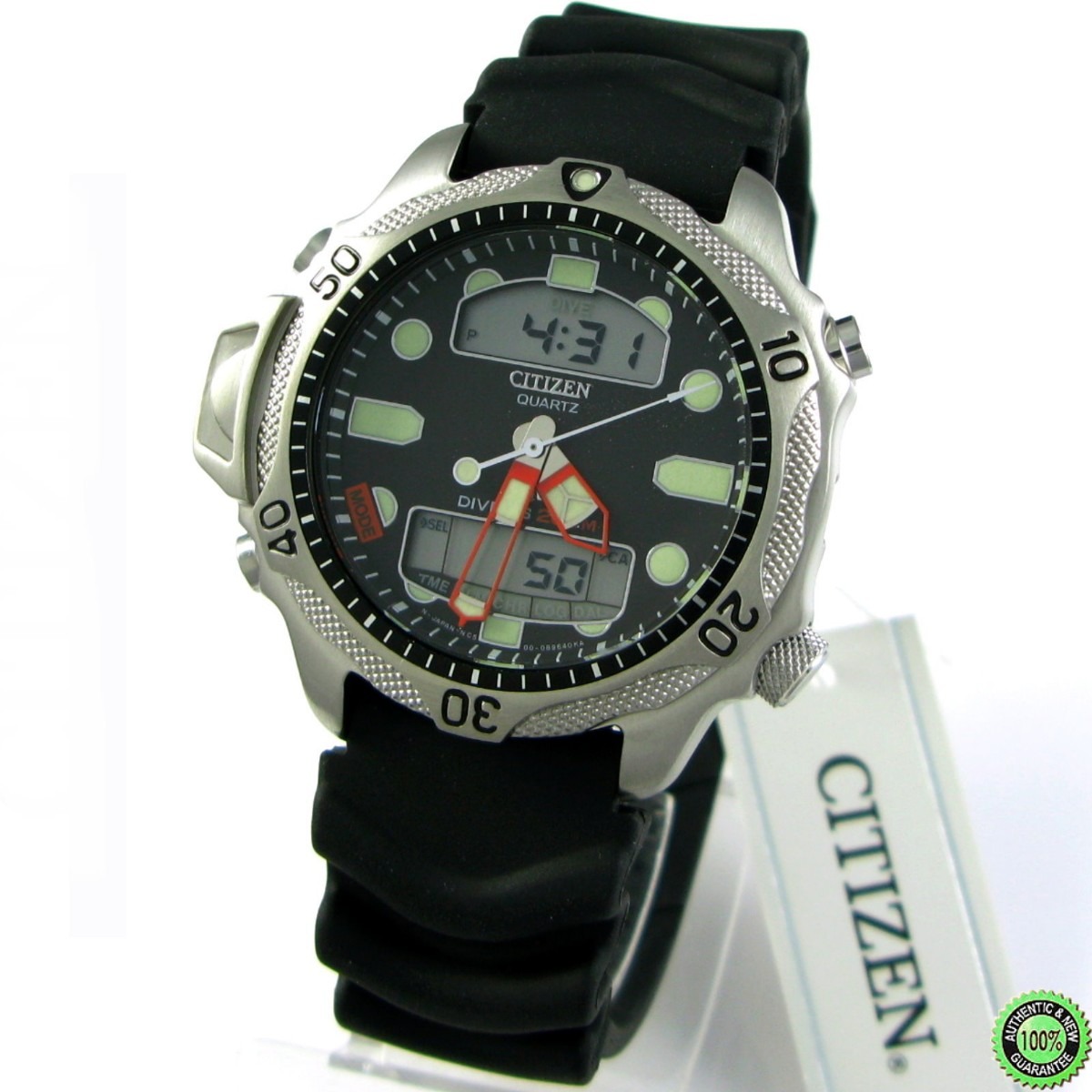 Relógio Citizen Aqualand Promaster C500 Jp1010-00e Scubadive - R$ 1.499,00 em Mercado Livre