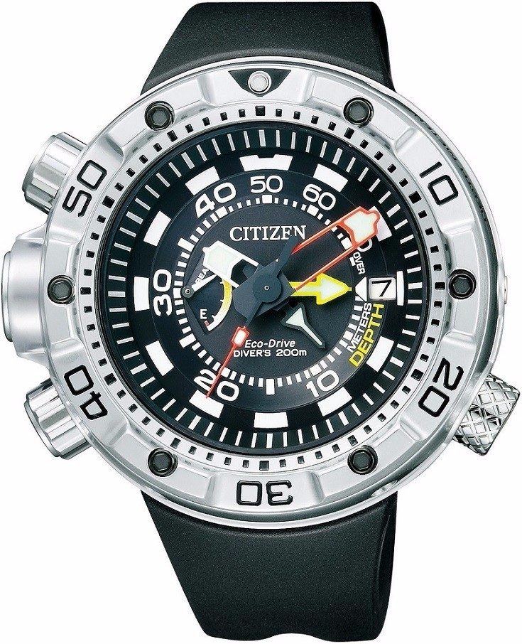 Relógio Citizen New Aqualand 200m Diver Bn2021-03e - R$ 3.230,00 em Mercado Livre
