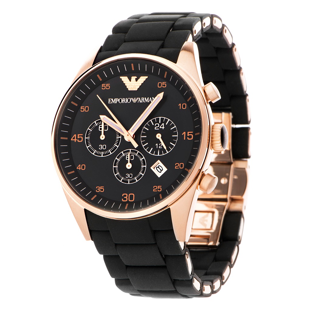 Emporio Armani Ar5857 Gold Stainless Mens Watch