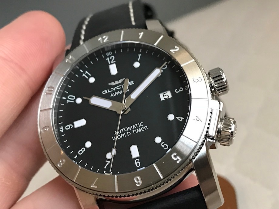 relógio glycine airman double
