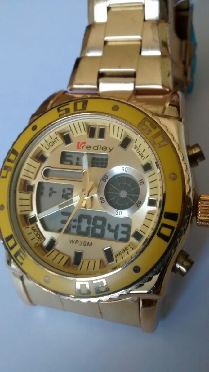 Relógio Masculino Digital, Analógico + Calendário Kredley - R$ 69,00 em  Mercado Livre
