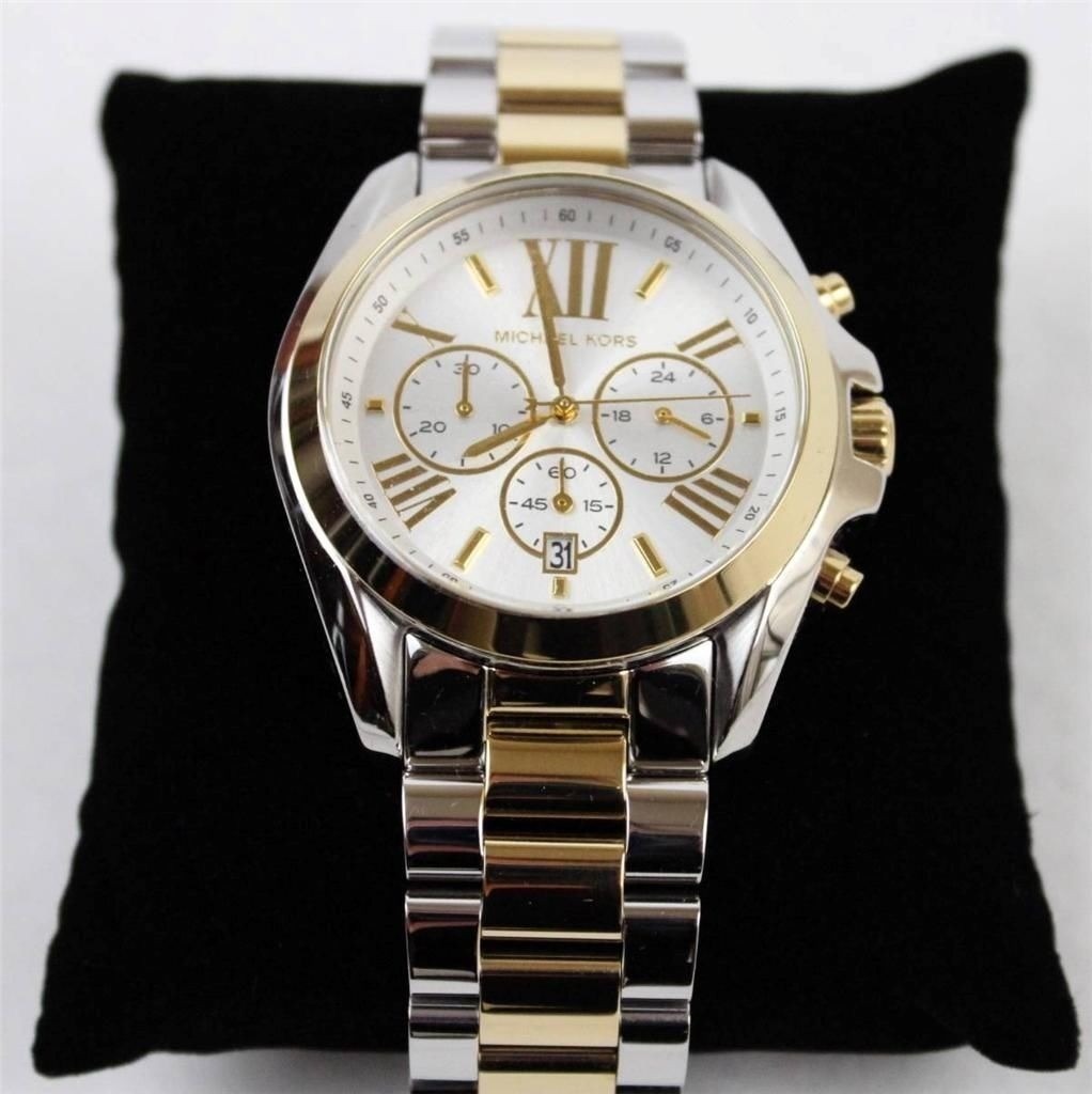 relogio michael kors prata