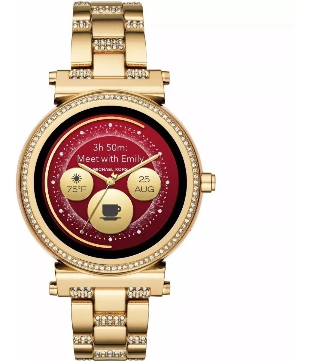 relógio feminino digital michael kors