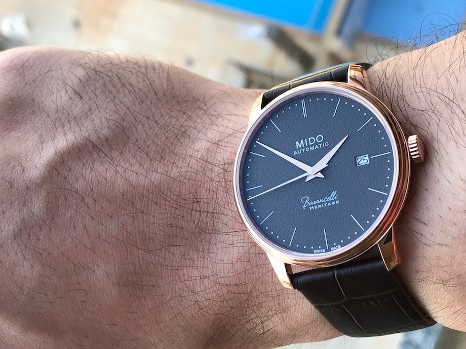 relógio mido baroncelli ii