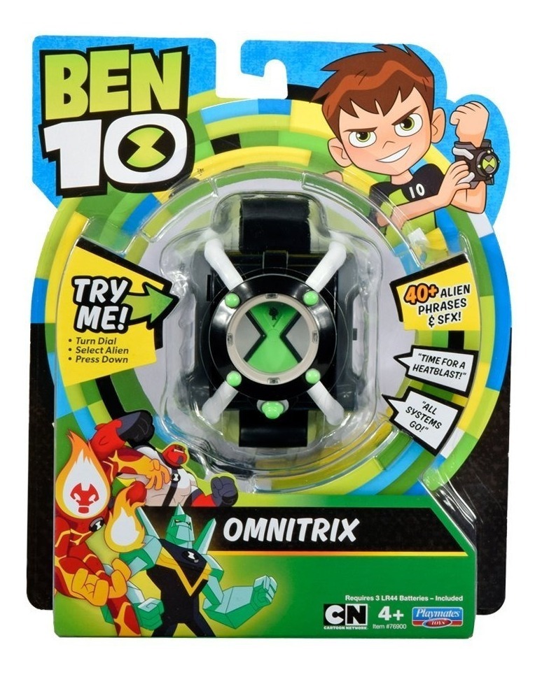 Relógio Omnitrix Básico Do Ben 10 Cód. 1755 Original - R$ 148,00 em