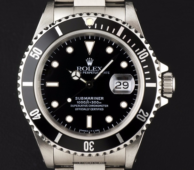 Relógio Rolex Submariner Fundo Preto/verde - R$ 34.999,00 