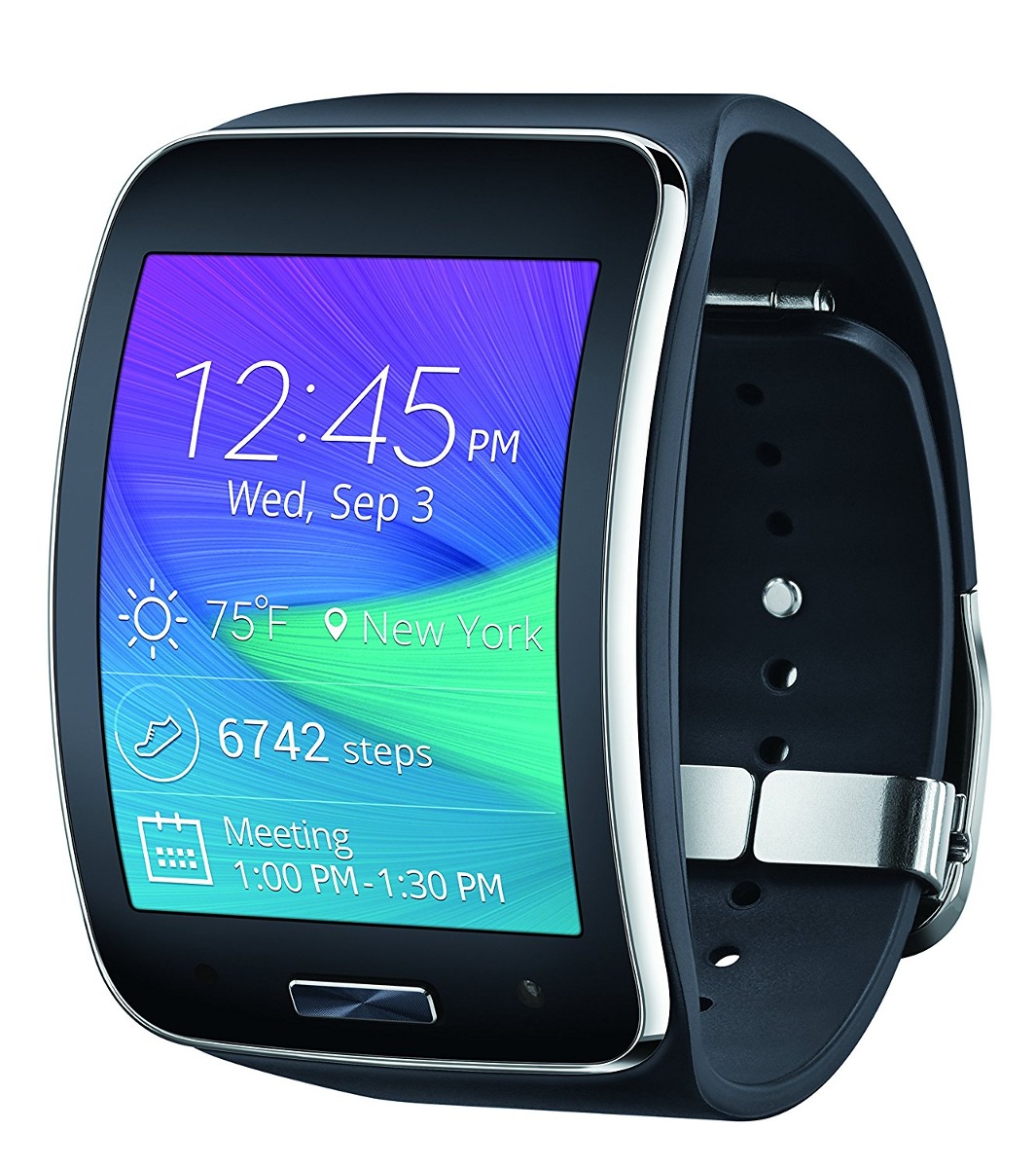 Relógio Samsung Galaxy Gear S Smartwatch 3g Wifi R 2.639,40 em
