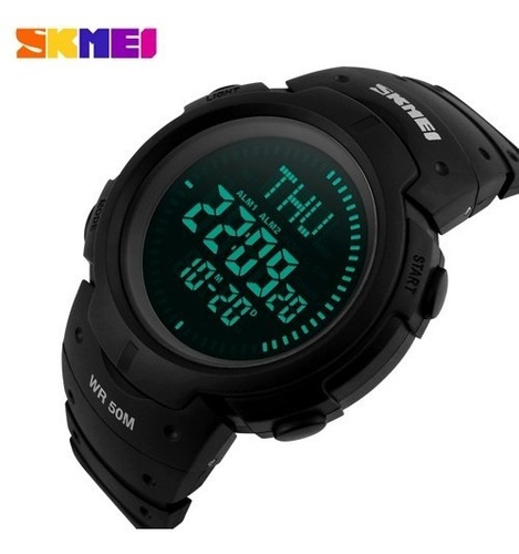 Relógio Skmei 1231 Led Digital Esportivo Masculino Bússola - R$ 90,00