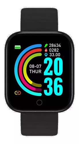 Relogio Smartwatch D20 Fitpro Inteligente Ios iPhone Android