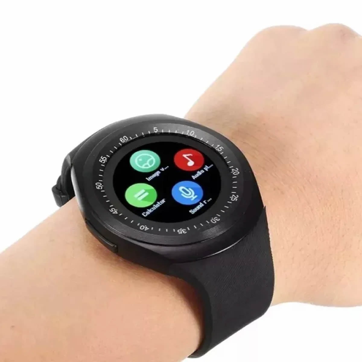 Relógio Smartwatch Y1 Inteligente Bluetooth Android & Ios - R$ 189,90 em Mercado Livre
