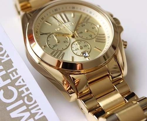 relogio michael kors ouro