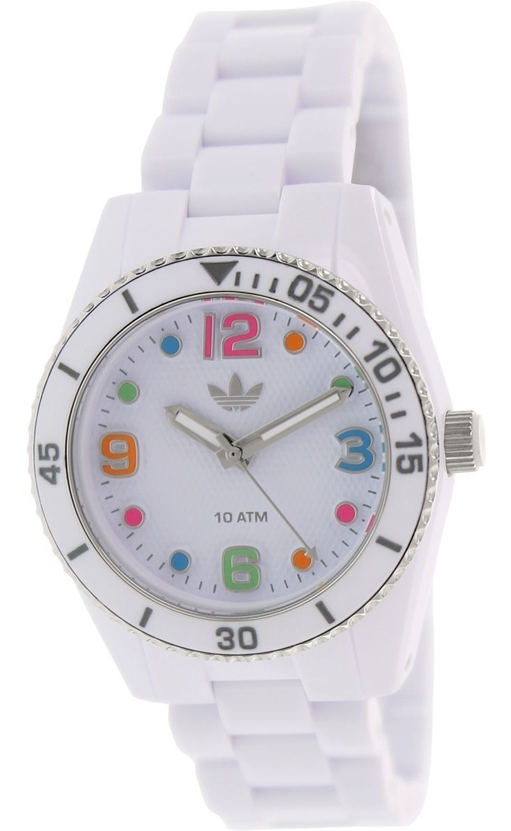 Reloj adidas Para Mujer Adh2941 Brisbane Tablero Blanco Reloj adidas Para Mujer Adh2941 Brisbane Tablero Blanco