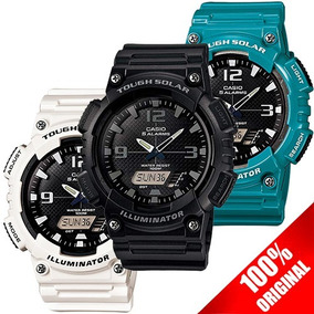 Aqs810 Reloj Solar Cronometro Hora Mundial Casio Alarma Nn0wmv8