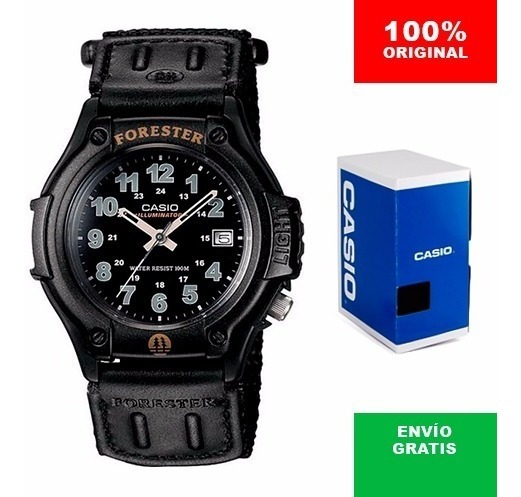 Reloj Casio Forester Ft500 Extensible De Lona - Luz- Cfmx - - $ 589.00 en Mercado Libre