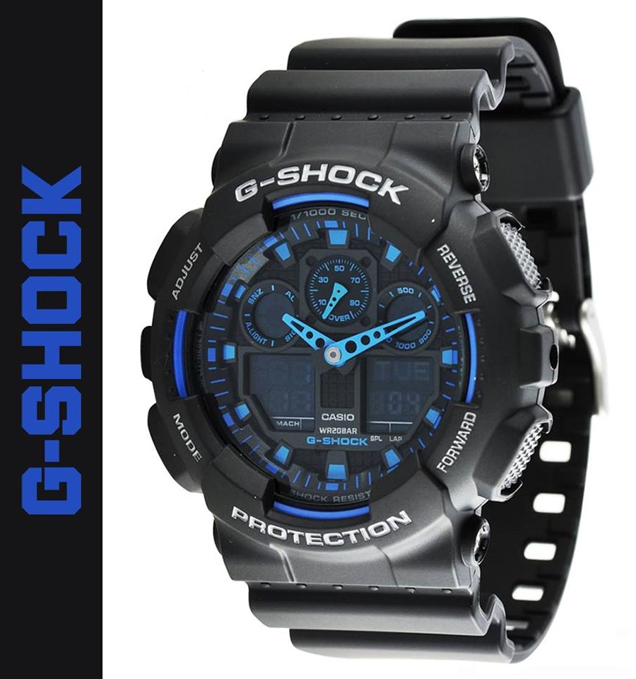 reloj casio g shock ga 100 1a2 100 original en caja s reloj casio g shock ga 100 1a2 100 original en caja s